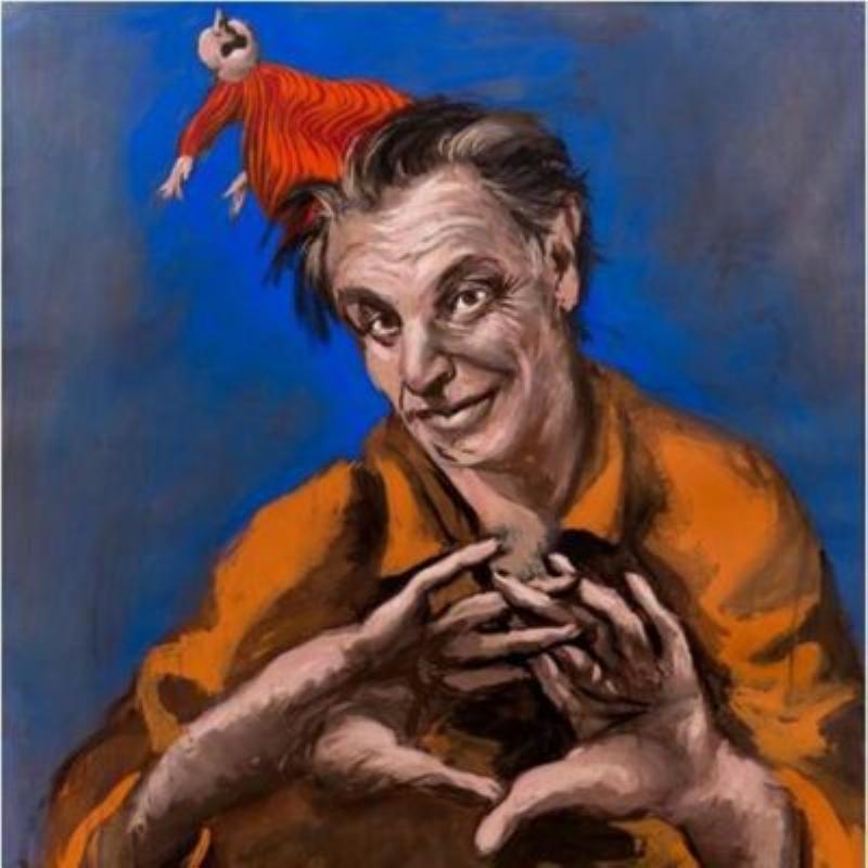 Un artiste contemporain français travaillant sur une sculpture figurative de femme, inspirée par les thèmes mythologiques